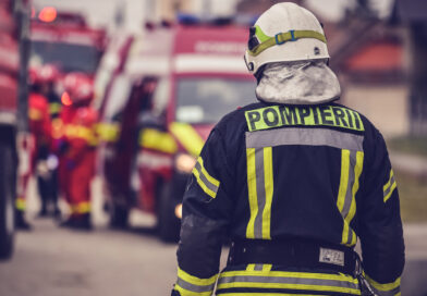 Planul Roșu de Intervenție, activat la Balș după o explozie urmată de incendiu într-un bloc