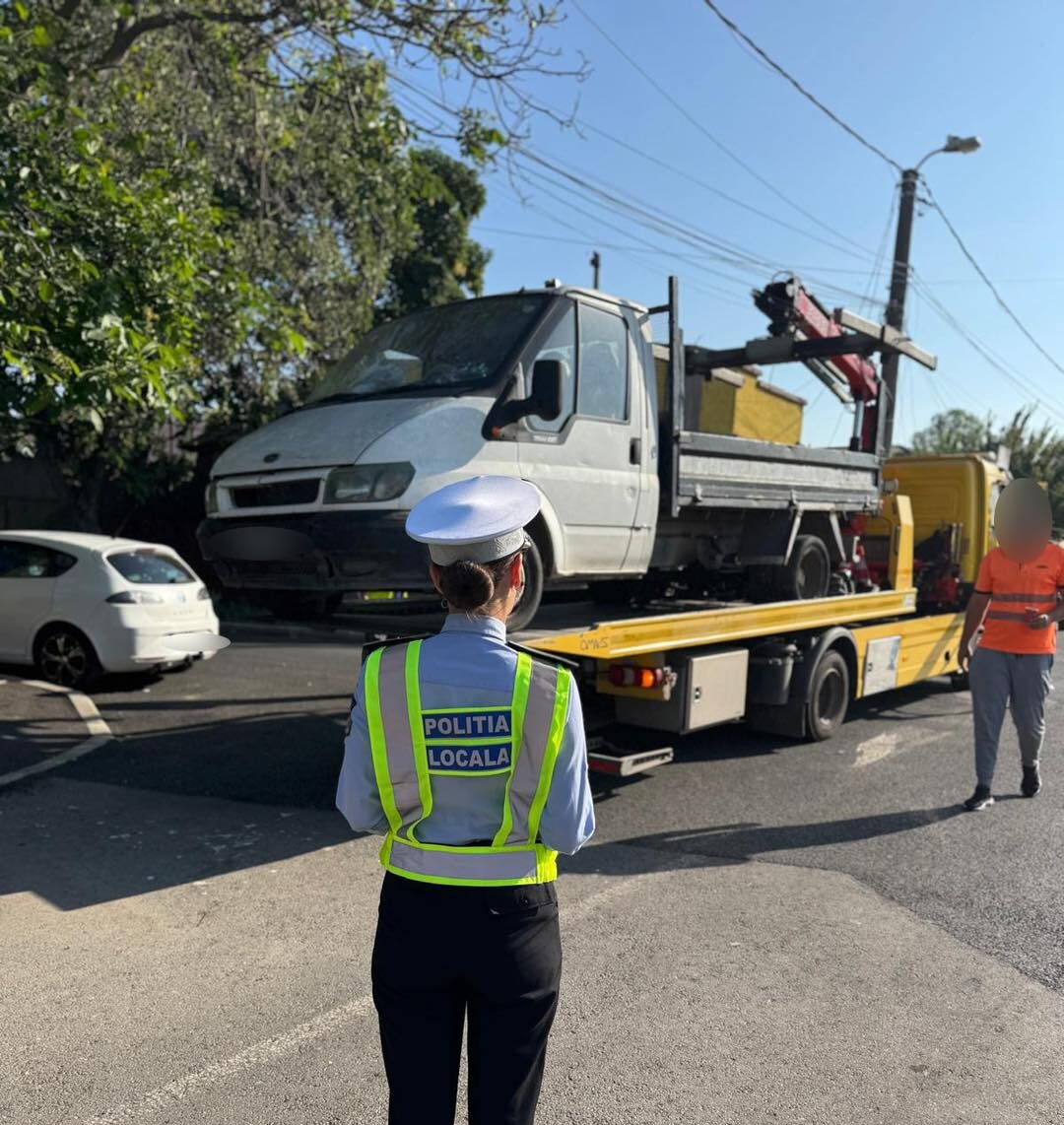 24 de mașini abandonate au fost ridicate de Poliția Locală din Constanța