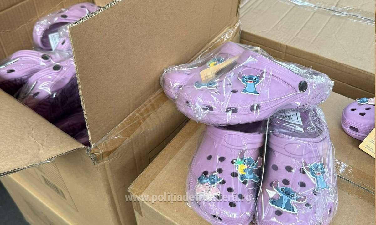 1.500 de perechi de papuci, confiscate de polițiștii de frontieră constănțeni