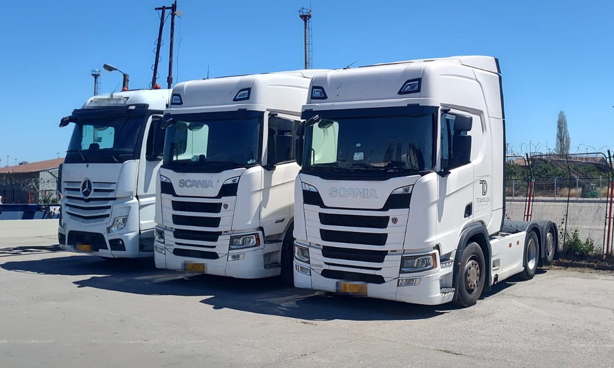 Trei autocamioane, căutate de autoritățile din Danemarca, descoperite în Port!