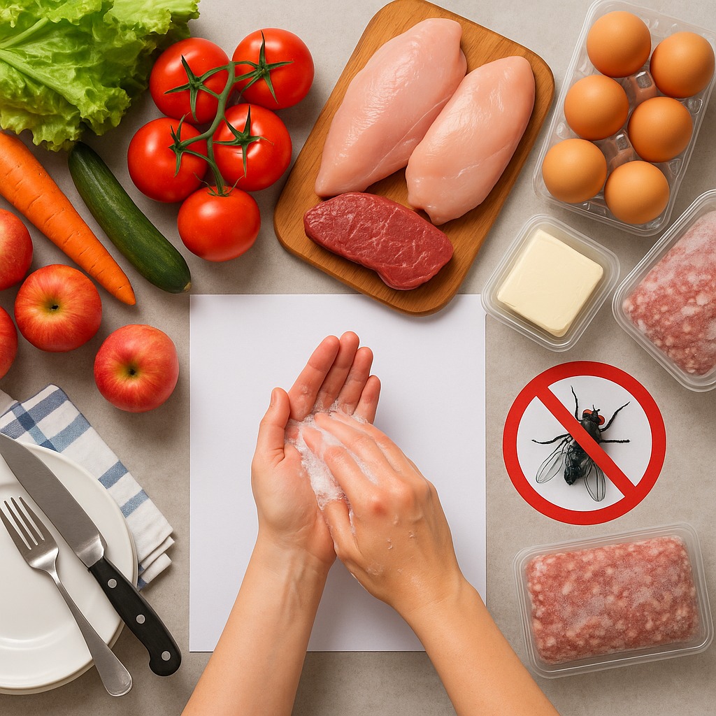 Recomandări ANSVSA pentru evitarea toxiinfecțiilor alimentare
