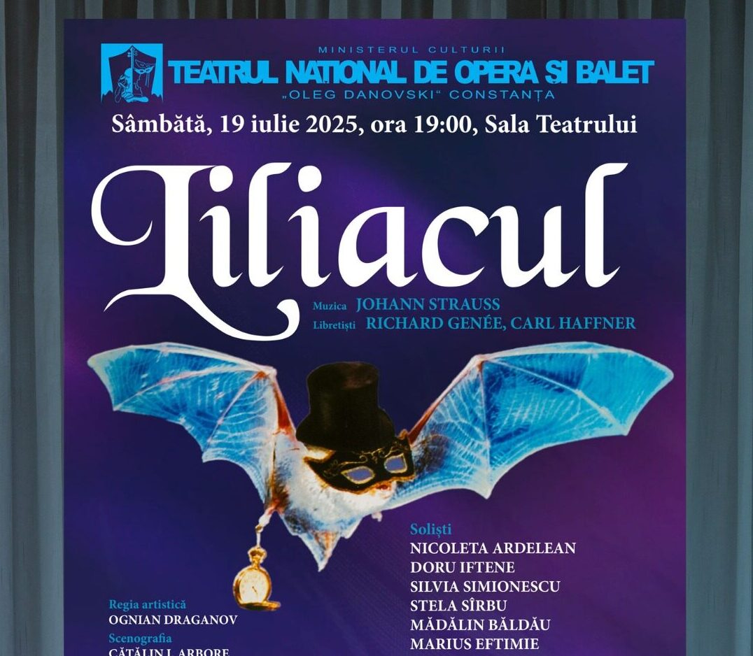 „Liliacul” de Johann Strauss-fiul, pe scena Teatrului „Oleg Danovski” din Constanța