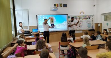 Poliția Română continuă acțiunile de siguranță în unitățile de învățământ preuniversitar
