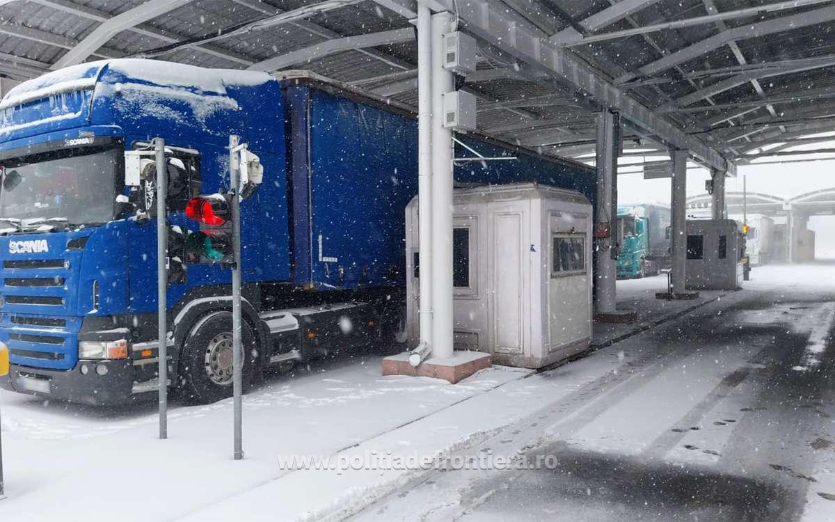 Traficul de camioane către Republica Moldova a fost reluat