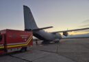 Misiune umanitară: trei pacienți cu arsuri, transportați în Germania cu o aeronavă militară