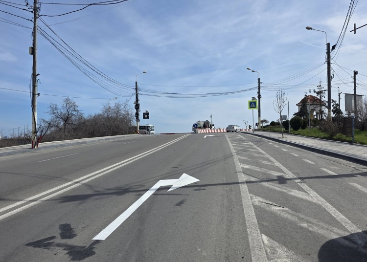 Schimbare importantă de trafic în Năvodari: virajul la stânga către pod, interzis