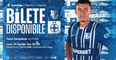 Meci important la Ovidiu: Farul primește vizita FCSB