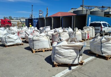 165 de tone de deșeuri, oprite în Portul Constanța. Șase containere vor fi returnate în Algeria