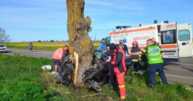 Accident grav la Amzacea: tânără de 20 de ani, în stop cardio-respirator