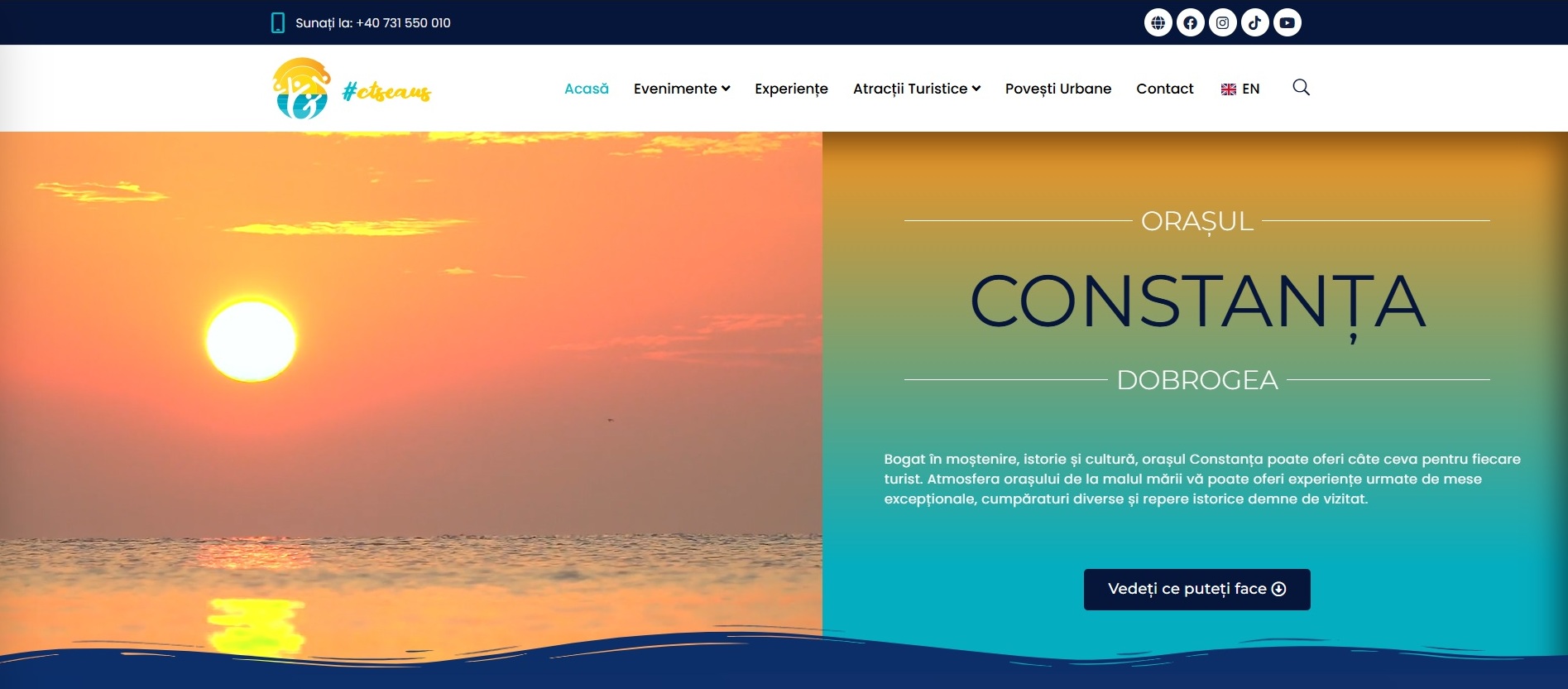 Primăria Constanța lansează CTSeaUs: ghid digital pentru turiști și localnici