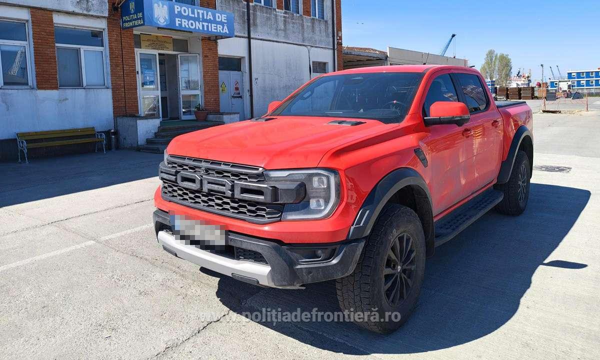 Autoturism de 45.000 € căutat în Suedia, descoperit în Portul Constanța