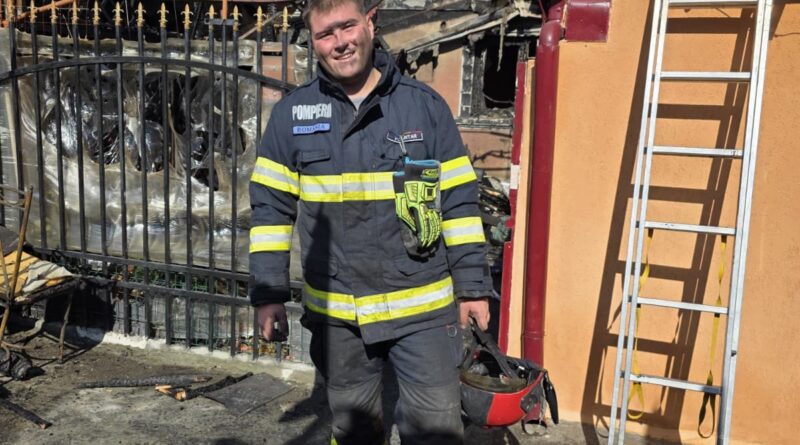 La doar 20 de ani, un voluntar ISU din Constanța a adunat peste 8.000 de ore de intervenții