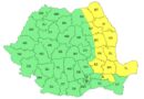 Vreme instabilă în mai multe județe din țară. Cantități importante de apă și vânt puternic