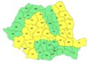 Cod galben de vânt puternic în mai multe regiuni din țară