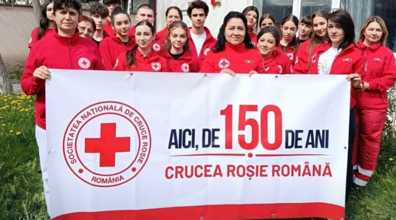 „Umanitatea nu ia pauză”, acțiune națională organizată de Crucea Roșie Română