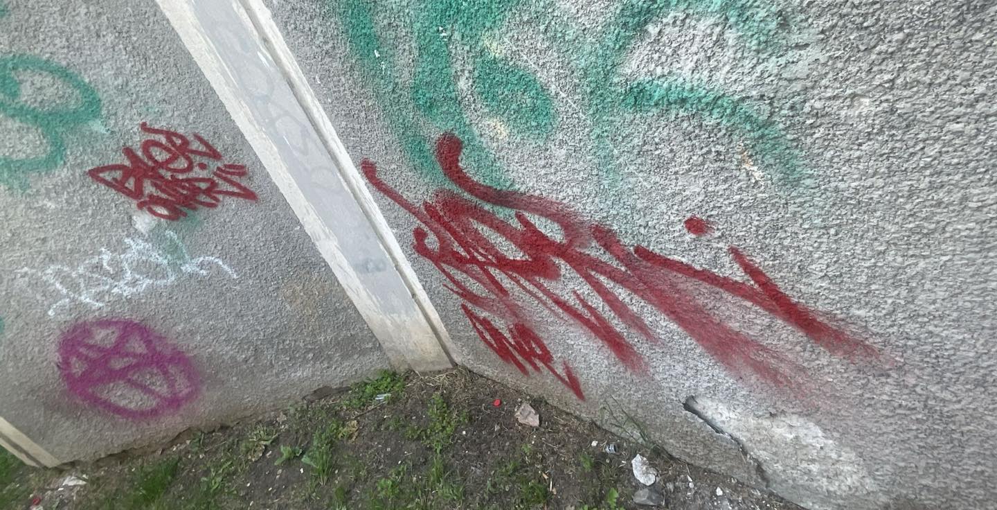 Doi adolescenți prinși în timp ce făceau graffiti în Parcul Arheologic din Constanța. Au fost amendați cu 1.500 de lei fiecare