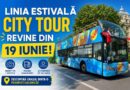 Autobuzele etajate revin pe traseul City Tour din Constanța: de la Gară până în Mamaia și prin Port