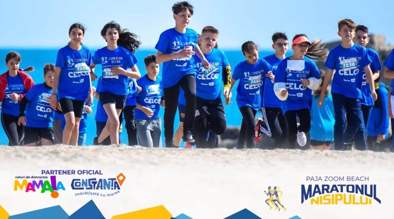 Maratonul Nisipului revine la Constanța. Family Run, cursa caritabilă dedicată pacienților cu cancer