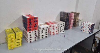 Peste 4.000 de produse contrafăcute și zeci de mii de țigarete, descoperite la frontieră în doar câteva zile