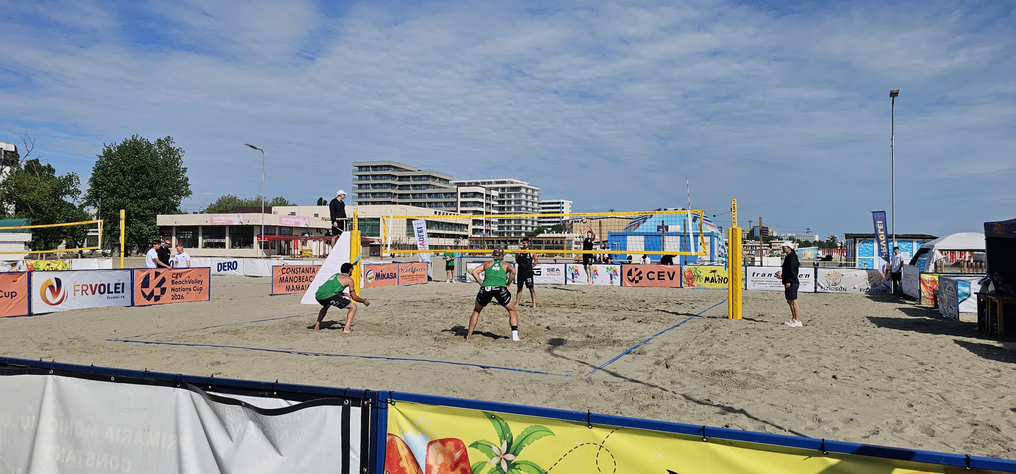 Constanța găzduiește CEV Beach Volley Nations Cup 2026. Spectacol european pe nisip, la Mamaia