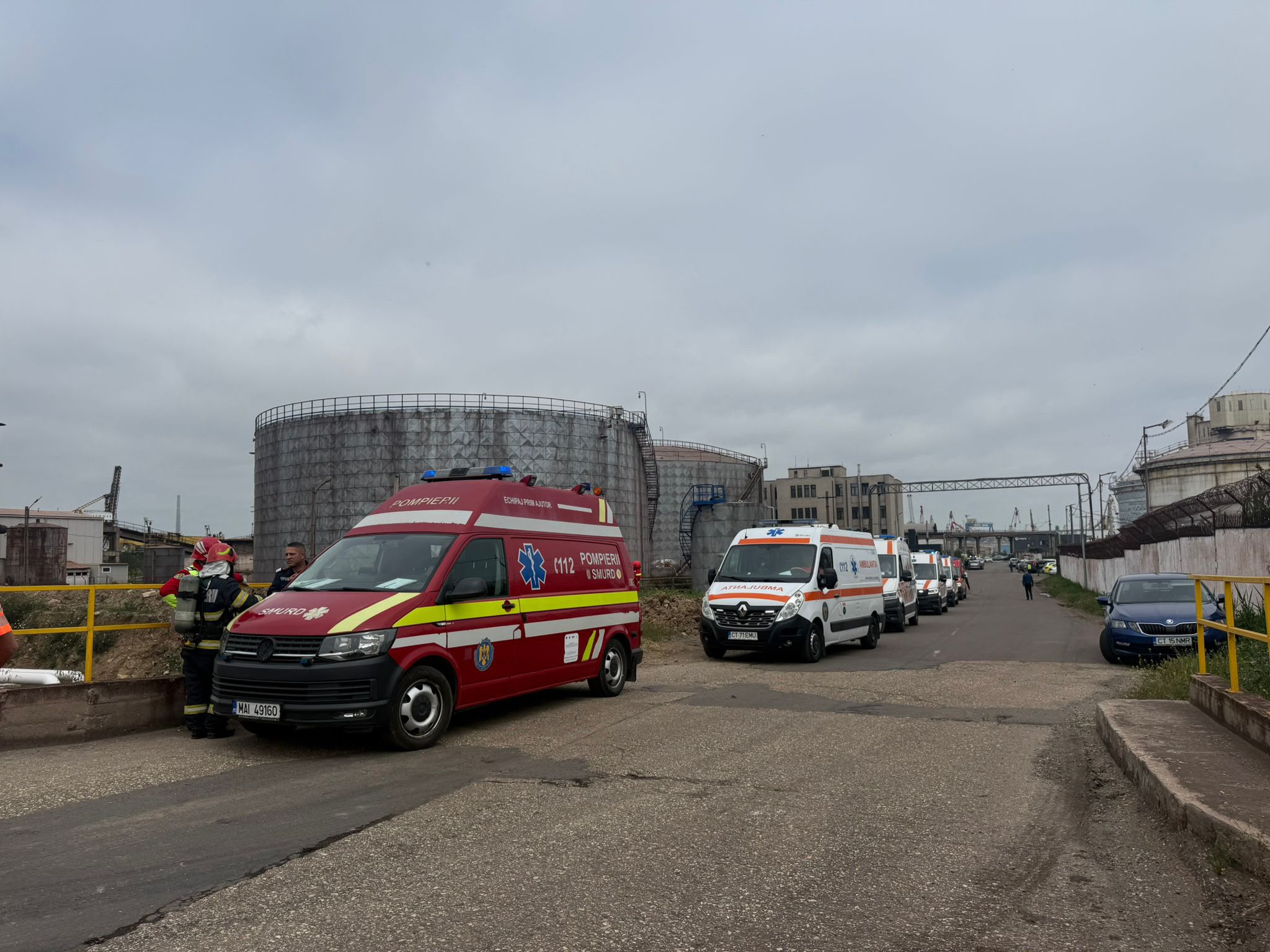 Anchetă penală după explozia dronei maritime din Portul Constanța