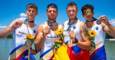 Medalie de argint pentru canotajul constănțean la Cupa Mondială de la Plovdiv