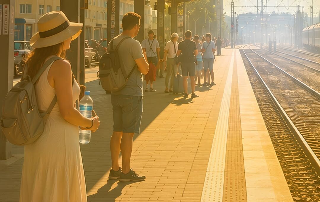 Canicula afectează circulația trenurilor. Recomandările CFR