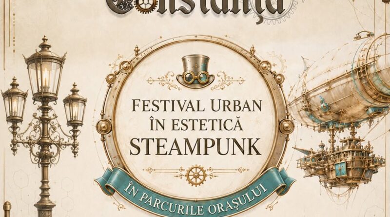 „Weekend de Constanța” aduce vara în parcurile orașului: Festival urban cu aer steampunk și intrare liberă