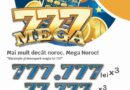 Loteria Română lansează lozul MEGA 777. Premiul cel mare ajunge la 777.777 de lei