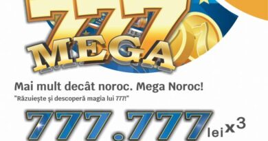 Loteria Română lansează lozul MEGA 777. Premiul cel mare ajunge la 777.777 de lei