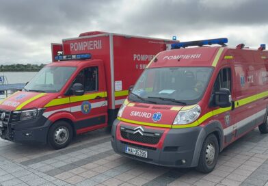 Incendiu la bordul unui tanc petrolier în Marea Neagră. Toți cei 17 membri ai echipajului au fost salvați de autoritățile române