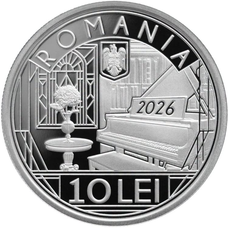 BNR lansează o monedă din argint dedicată Hortensiei Papadat-Bengescu. Va putea fi cumpărată și de la sucursala din Constanța