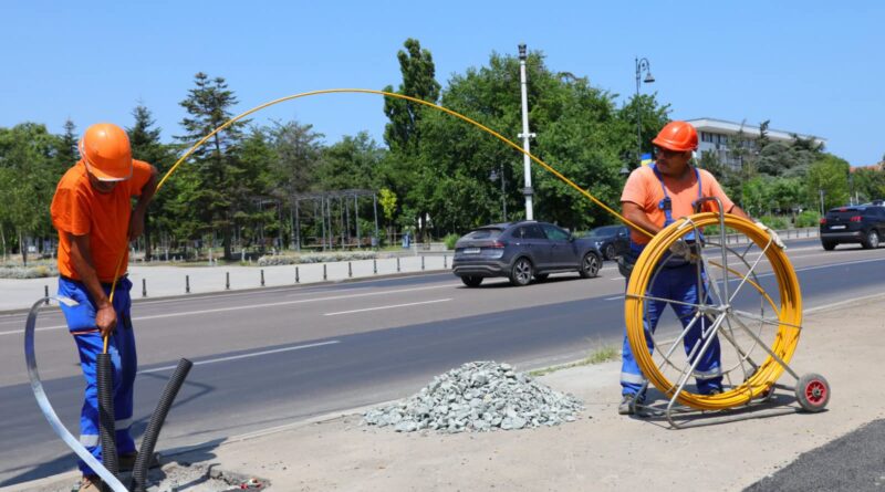 Lucrări de modernizare a iluminatului public în Constanța. Zonele în care se intervine în această săptămână