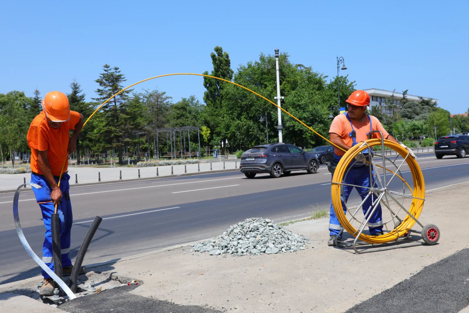 Lucrări de modernizare a iluminatului public în Constanța. Zonele în care se intervine în această săptămână