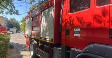 Incendiu într-un apartament din Tulcea. Un bărbat de 97 de ani, evacuat de vecini