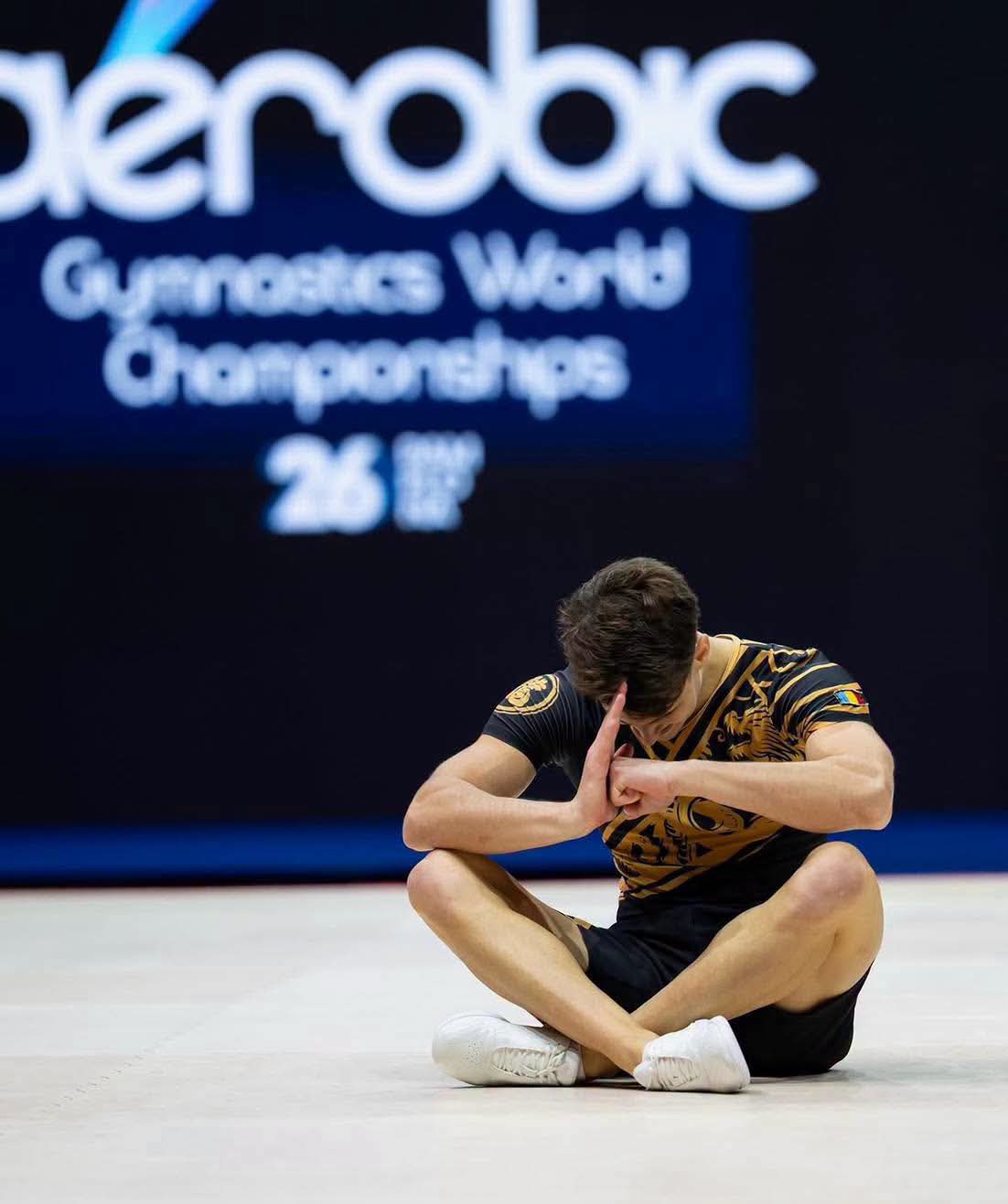 Bronz mondial pentru CSM Constanța! Leonard Manta, pe podium la Campionatele Mondiale de gimnastică aerobică