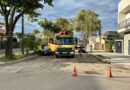 Trafic închis pe o stradă din Constanța. Se lucrează la asfaltarea carosabilului