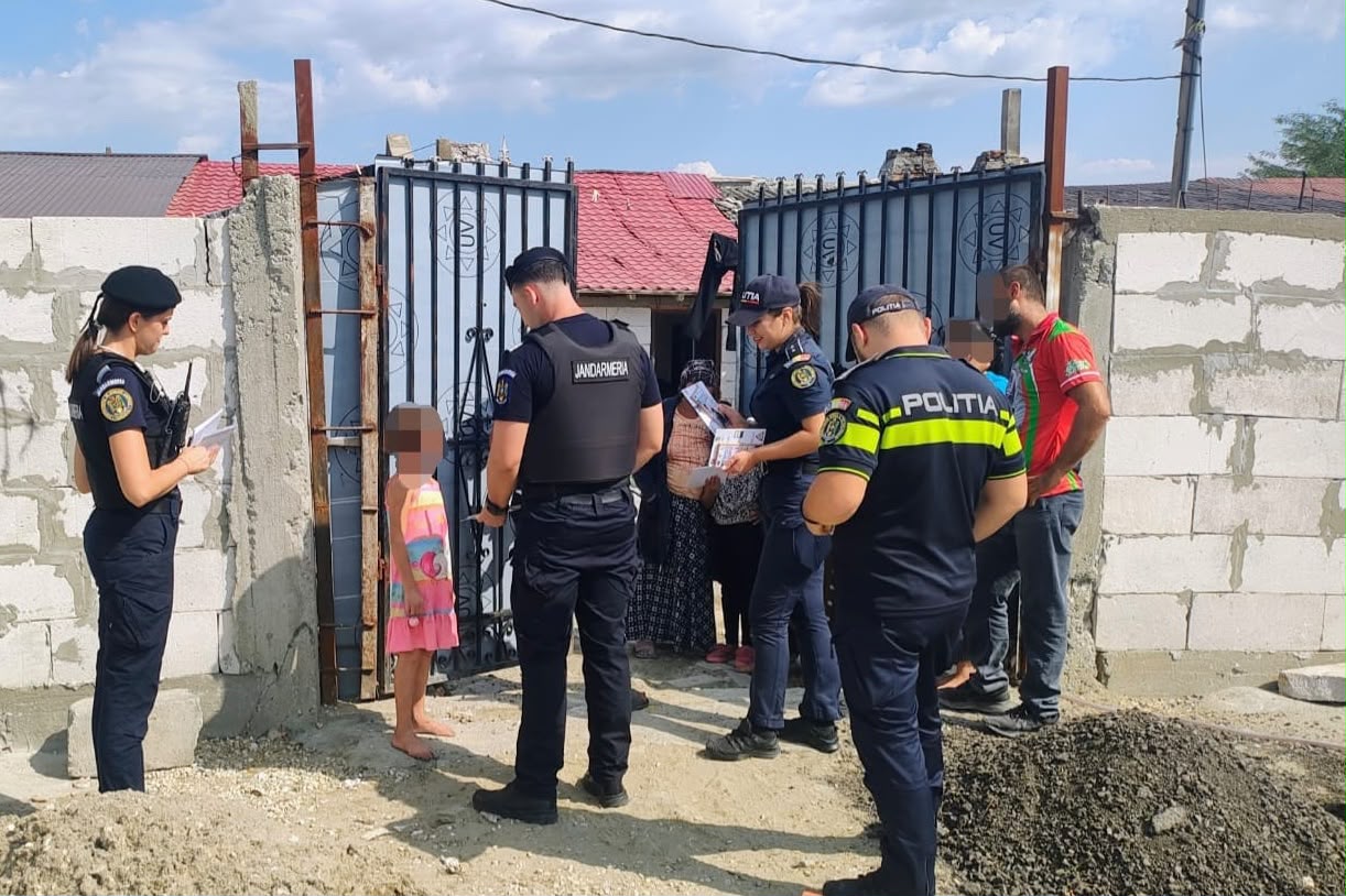 „Săptămâna Prevenirii Criminalității” în Constanța. Polițiștii, acțiuni în școli și în comunitățile vulnerabile