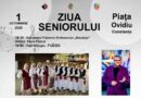 Ziua Seniorului, sărbătorită la Constanța. Spectacol cu muzică și dans în Piața Ovidiu